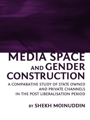 cover image of Media Space and Gender Construction